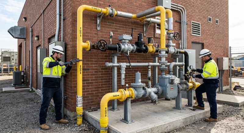 Commercial Gas Line Repair in Denver County, CO