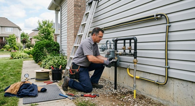 Gas Line Repair in Annapolis, MD