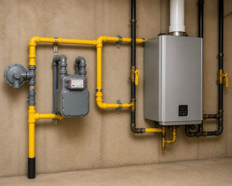 Gas Plumbing Installation in West Palm Beach, FL