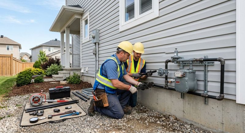 Residential Gas Piping in Austin, TX