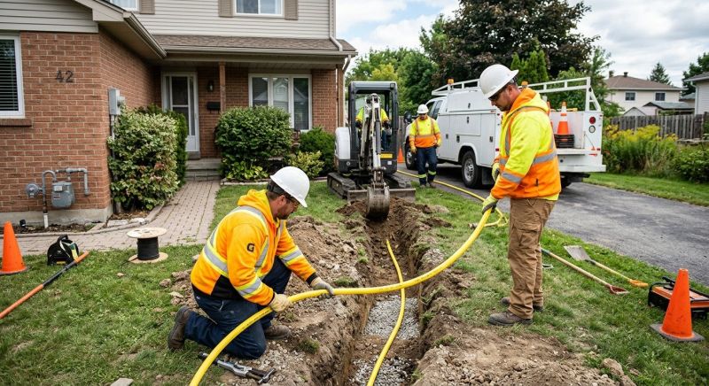 Underground Gas Line Service in Columbus, OH