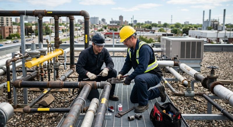 Commercial Gas Line Repair in Denver, CO